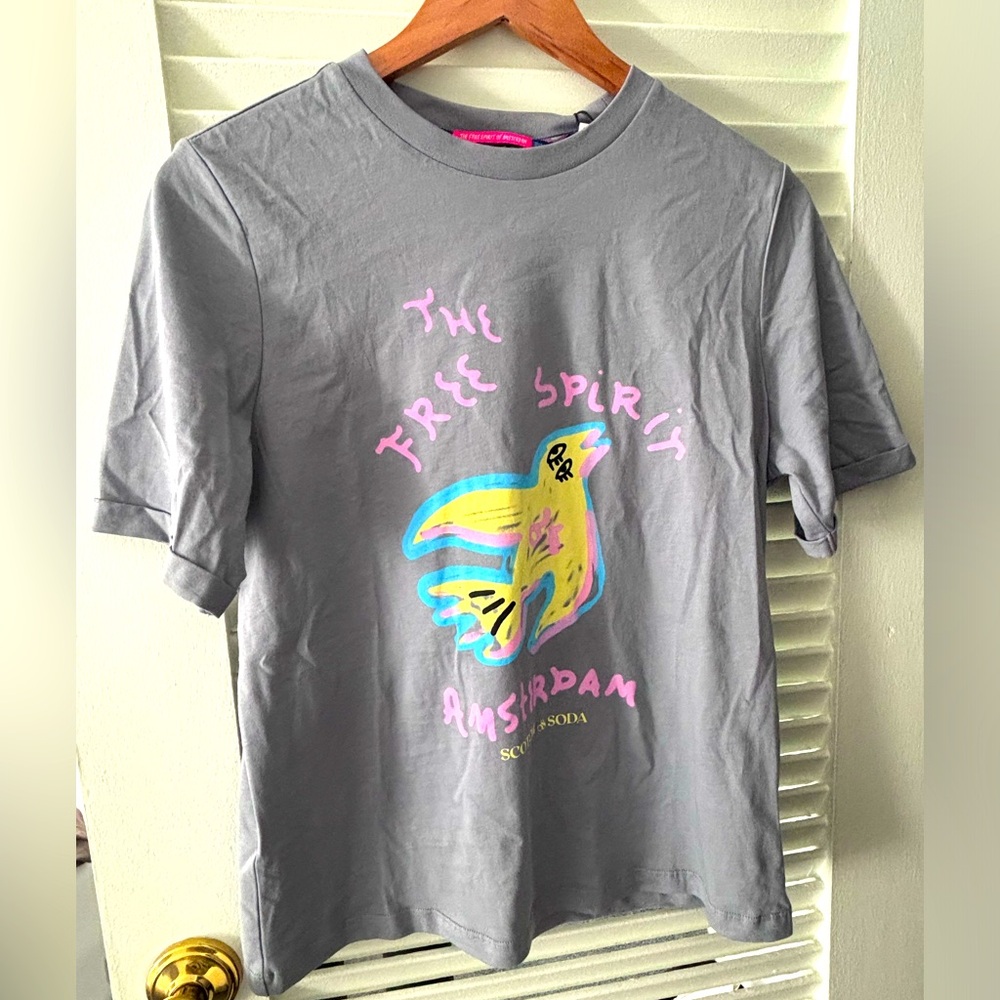 Relaxed fit graphic t shirt